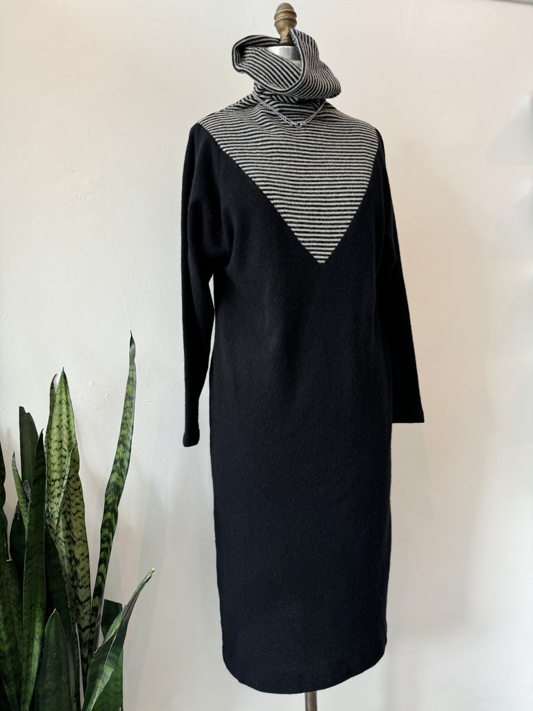 Vintage lambswool sweater dress