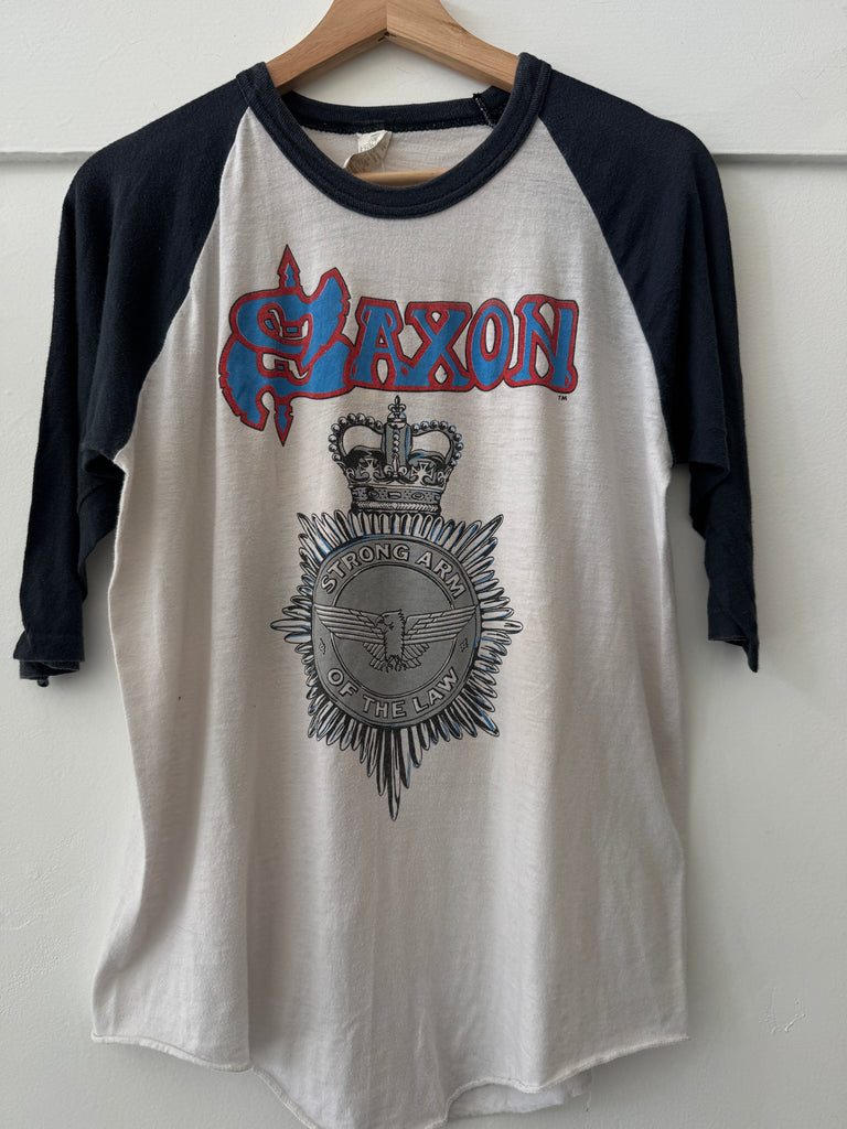 Saxon 1982 tour t shirt