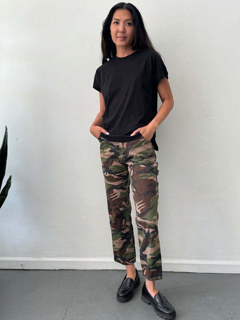 Vintage camo pants waist “26/27”
