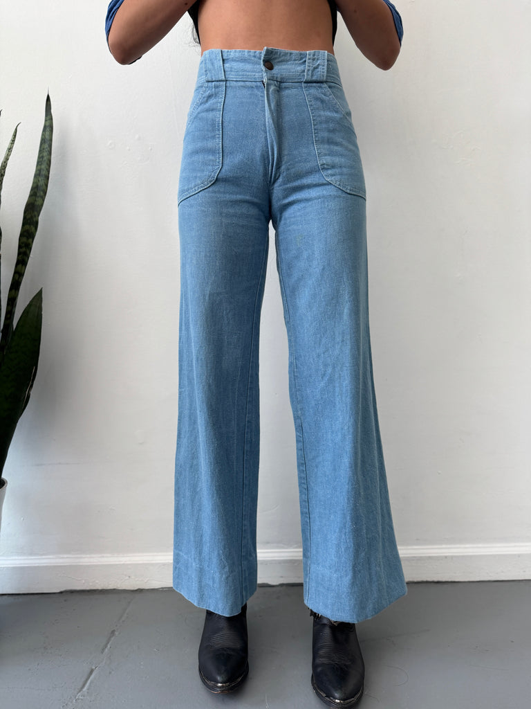 1970’s SUCCO TASH high waist | bell bottoms