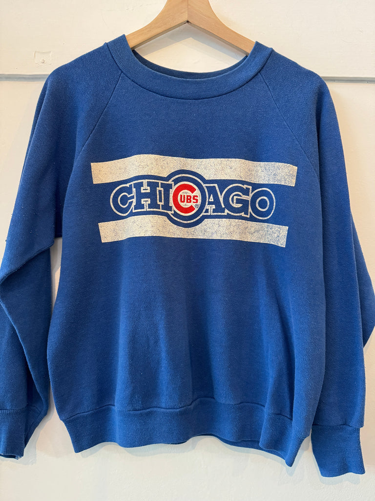 Vintage Chicago Cubs raglan sweatshirt