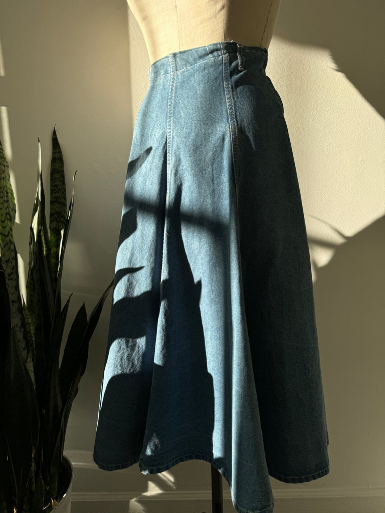 Vintage Liz Wear denim skirt