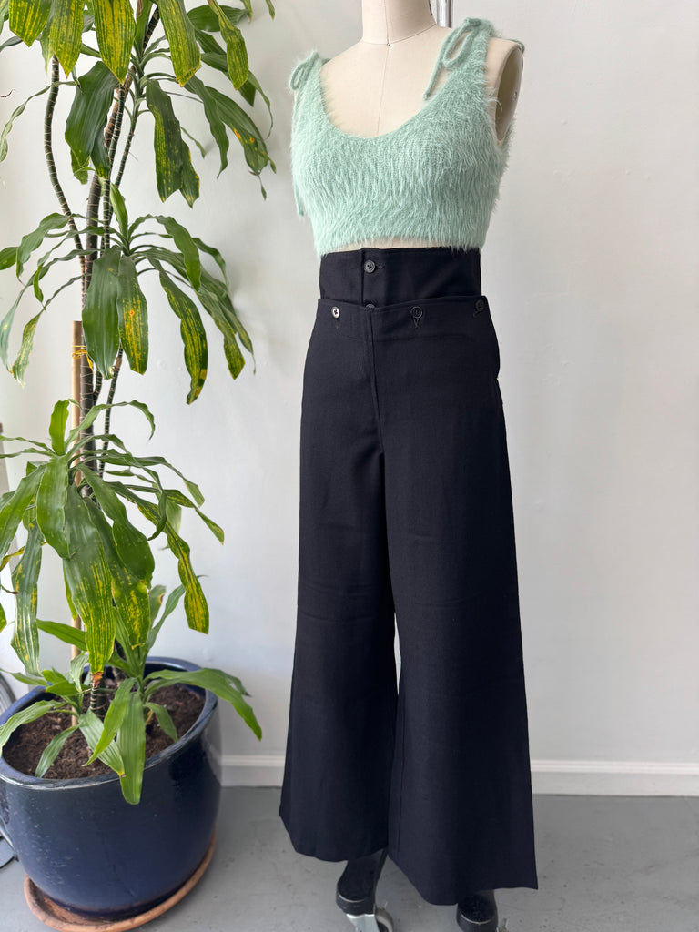 Vintage sailor pants highest waist “28”