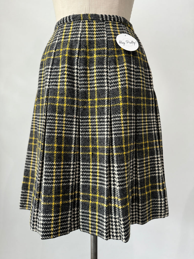 Vintage plaid skirt