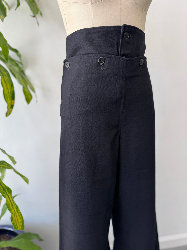 Vintage sailor pants highest waist “28”