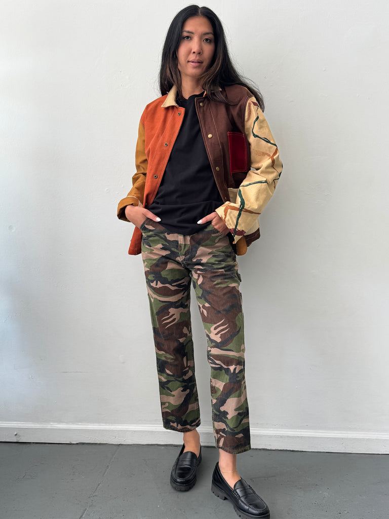 Vintage camo pants waist “26/27”