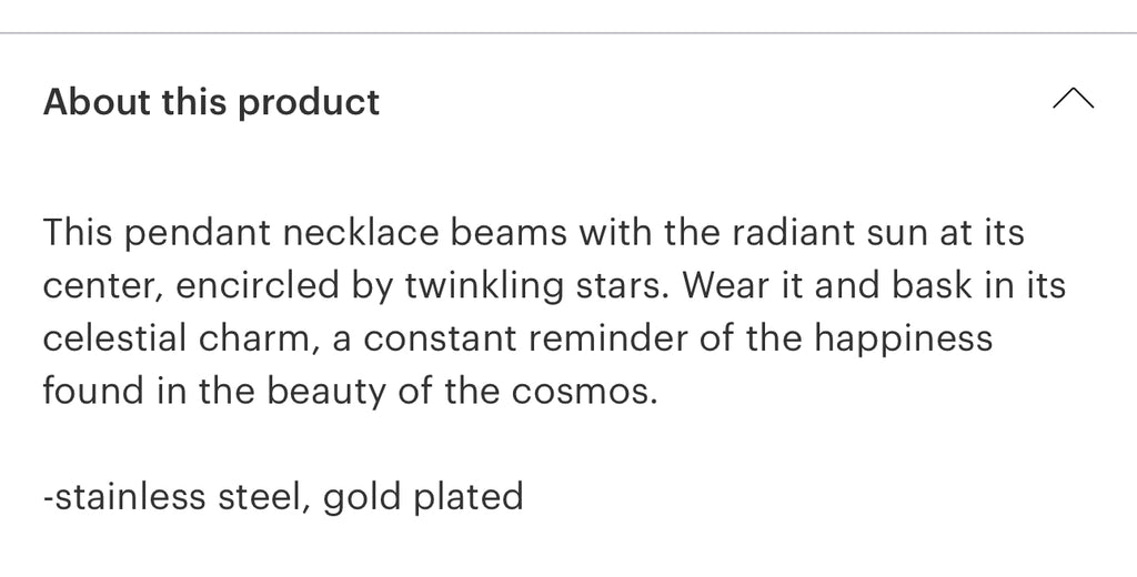 Celestial pendant necklace