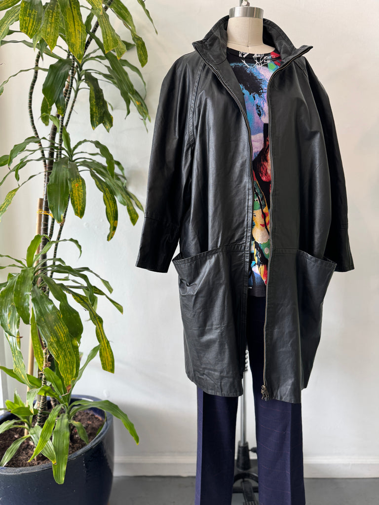 Vintage Etienne Aigner leather jacket