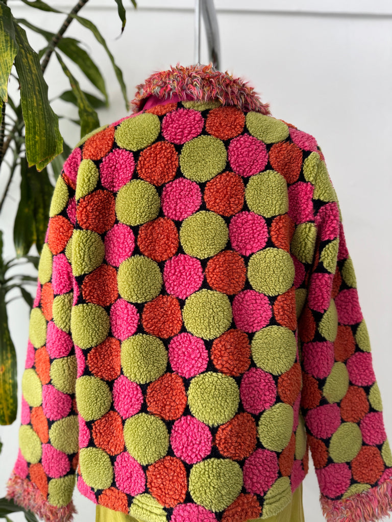 Fleece textured outerwear