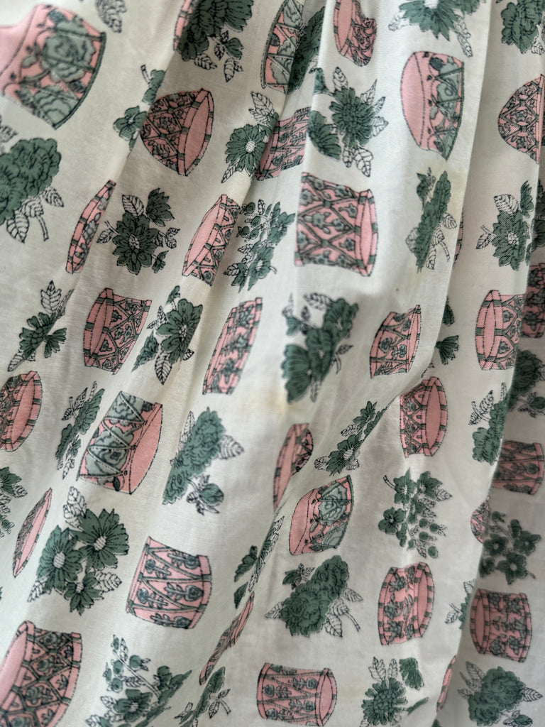 1950’s Vintage Novelty print skirt waist “26”