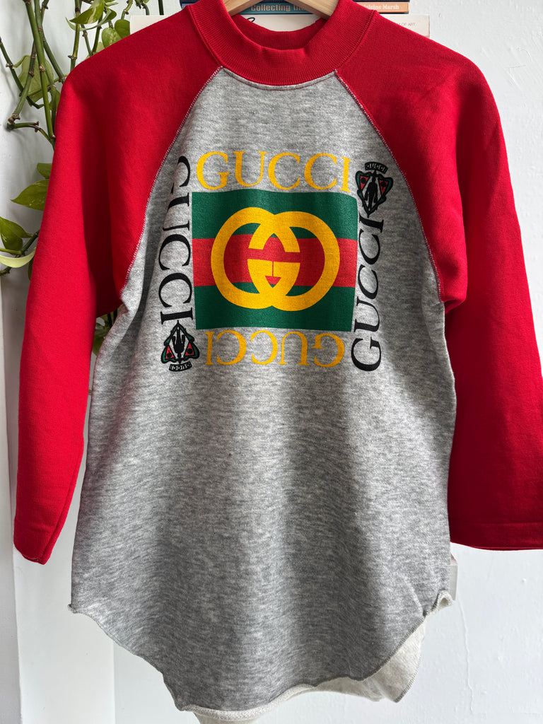 Faux on vintage raglan