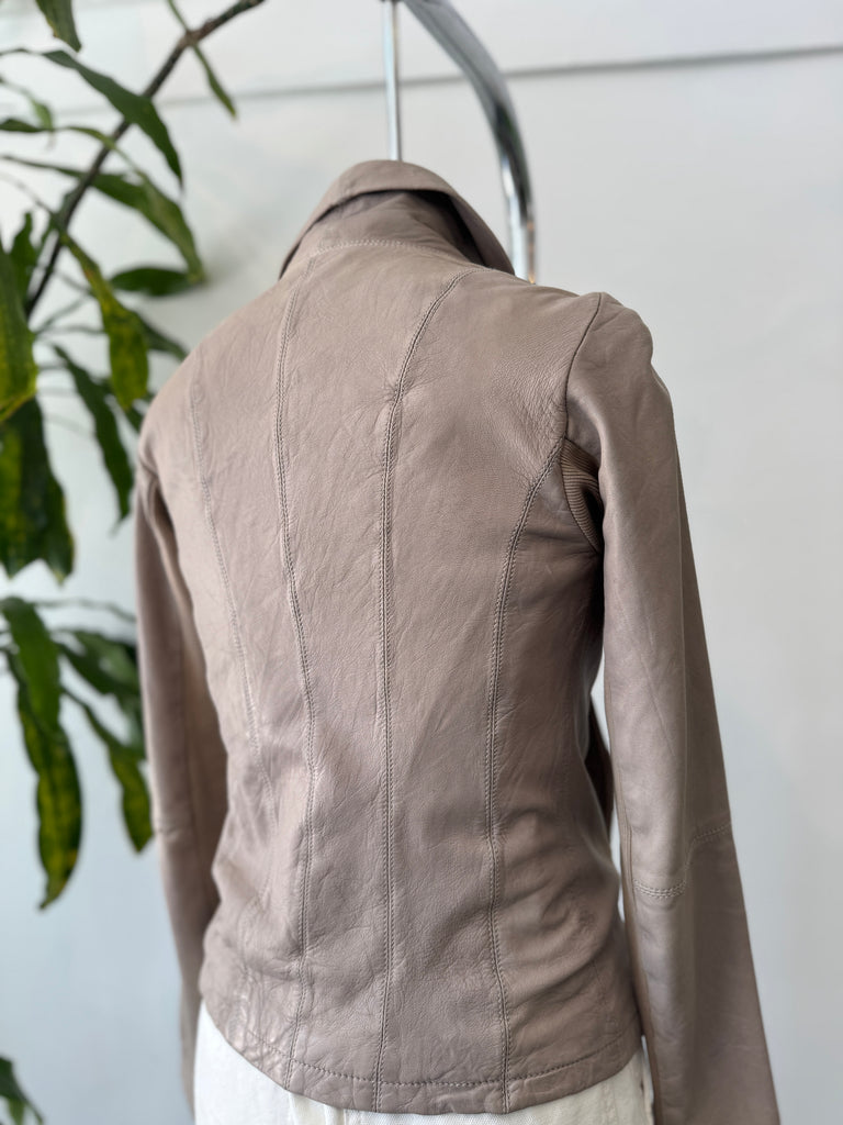 Designer leather ALL SAINTS jacket