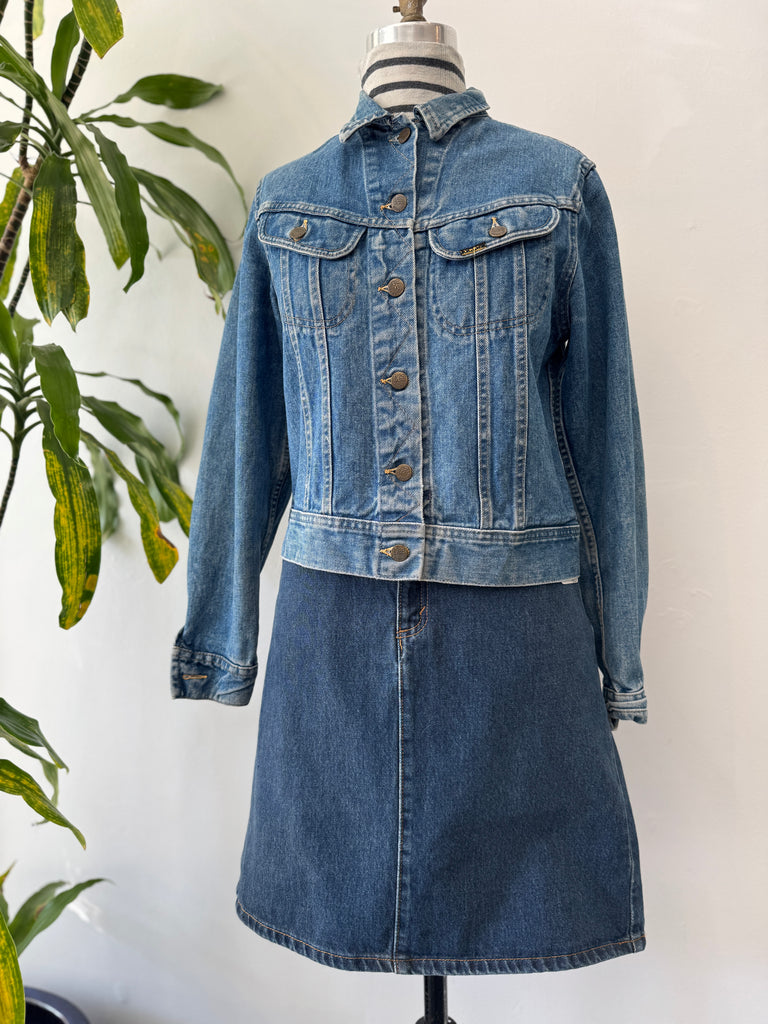 Vintage denim Lee riders jacket