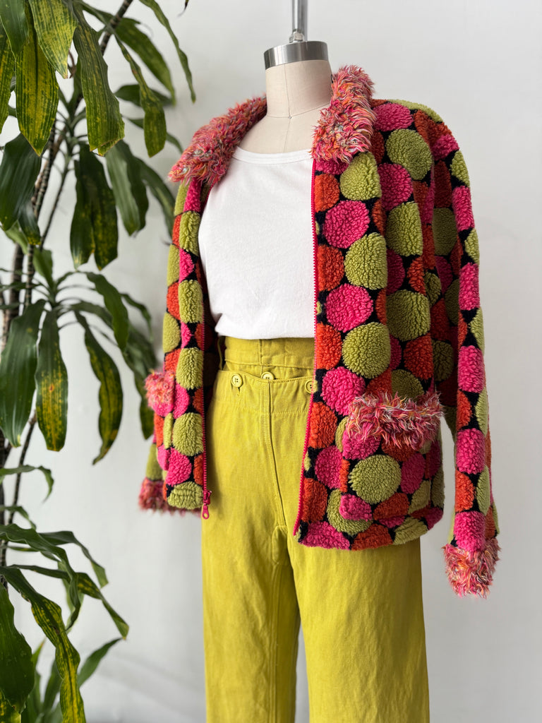 Fleece textured outerwear