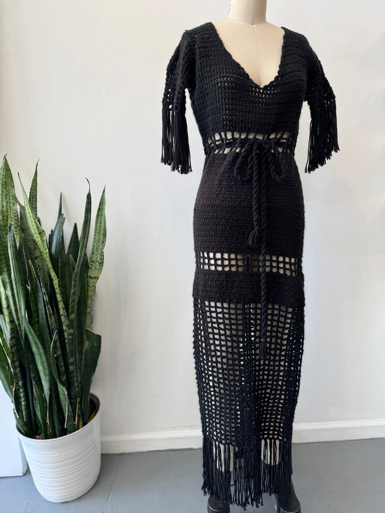 Sexy handmade crochet dress