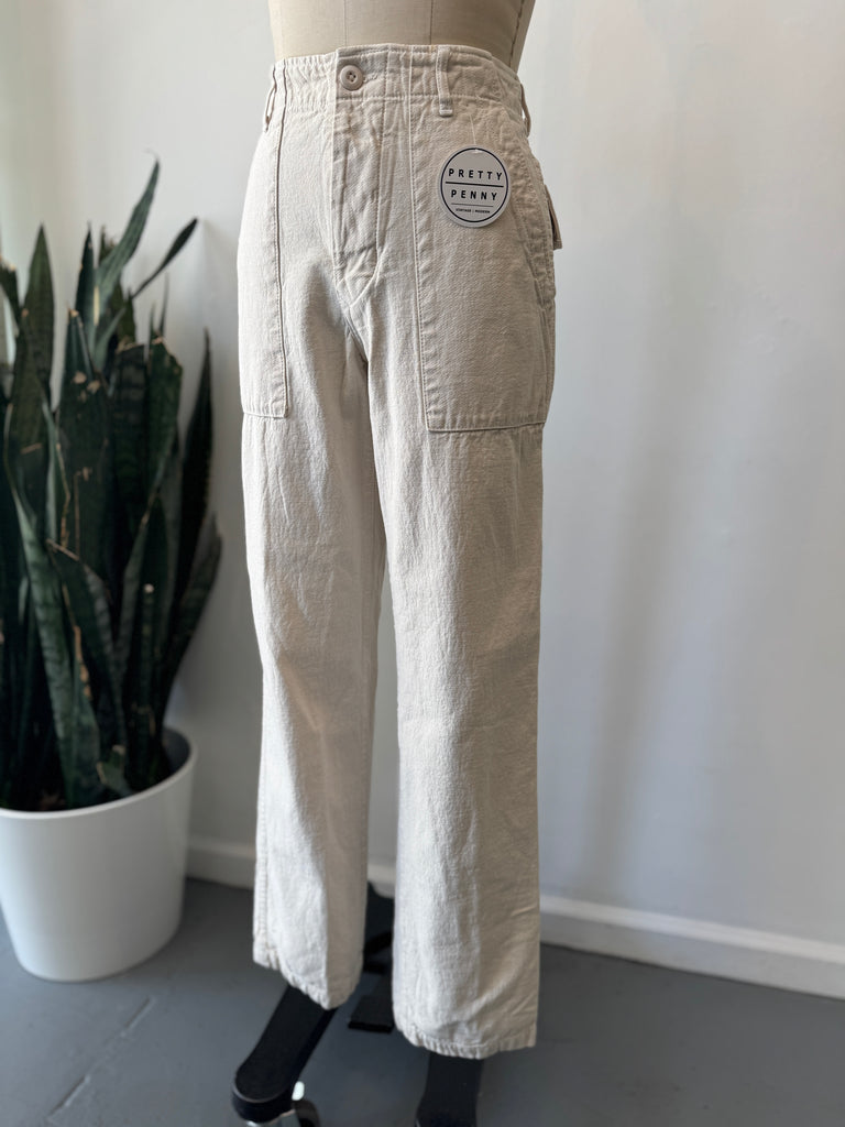 Cotton work Pants high waist “29”