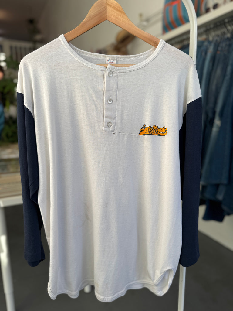 Vintage late night with David letterman t shirt