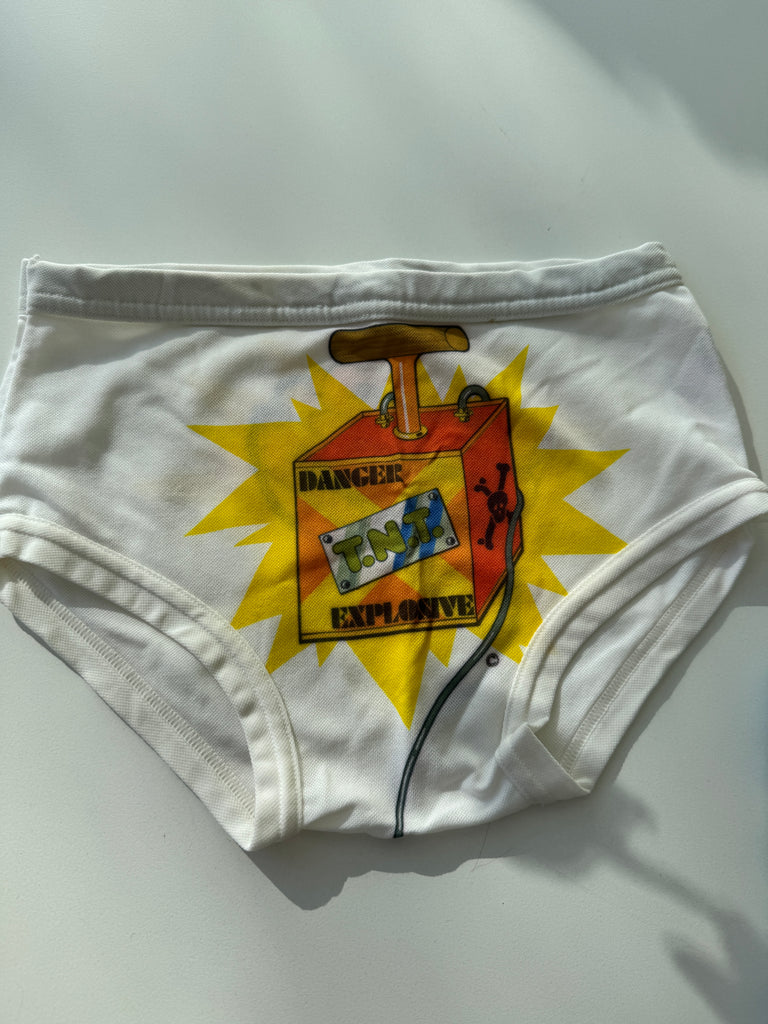 Vintage danger tnt underwear