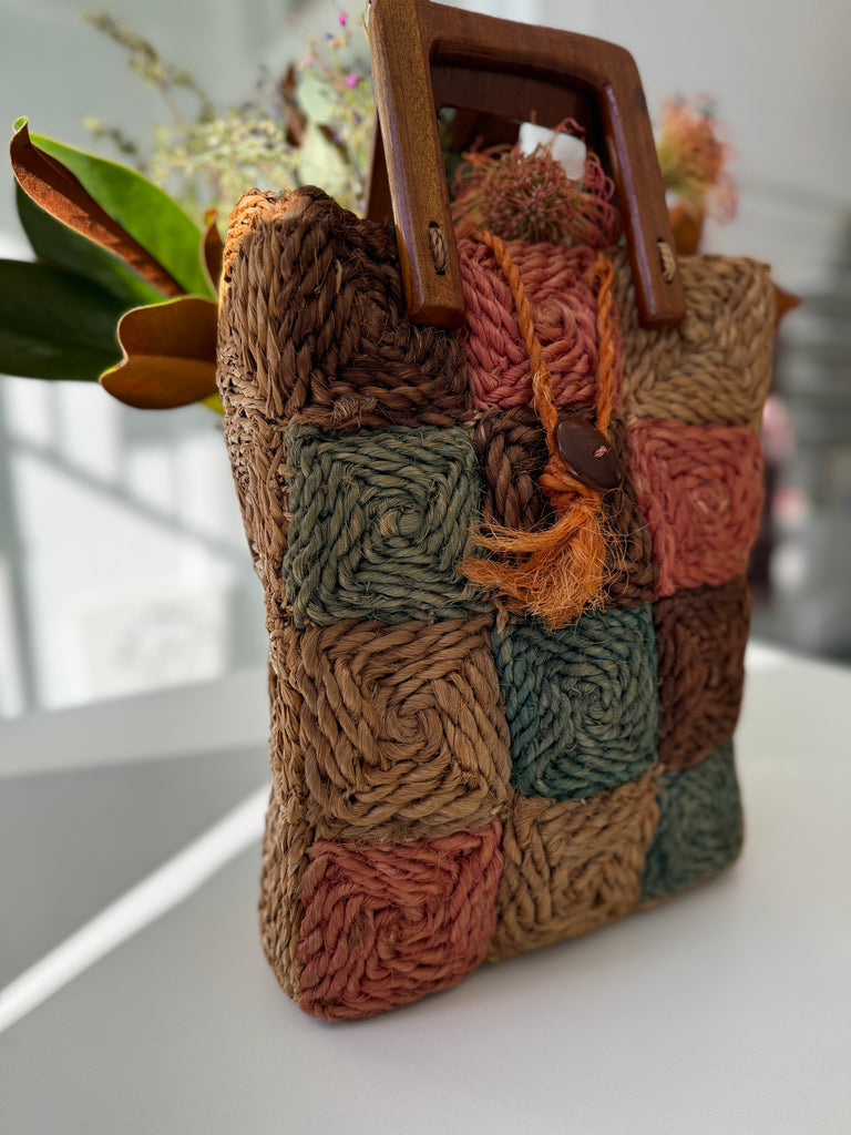 Vintage Natural Fibers bag