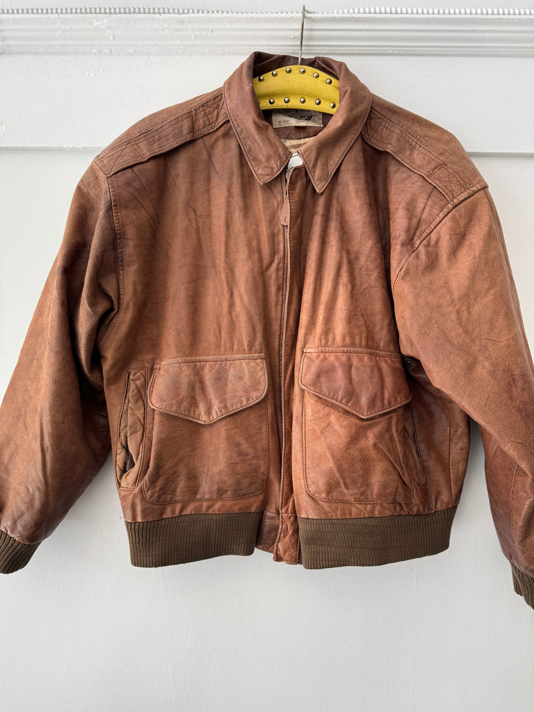 Vintage leather jacket