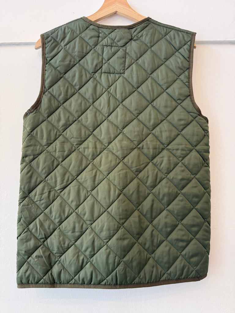 Vintage military quilted vest