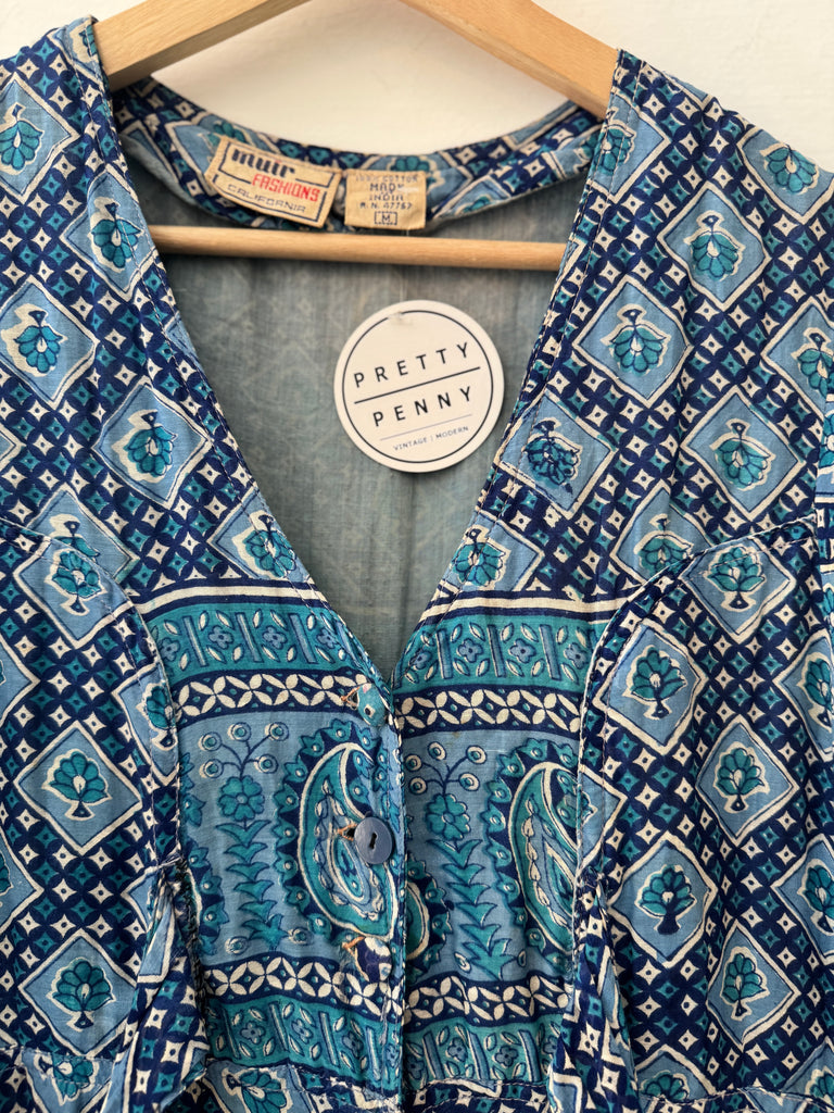 1970’s Indian cotton dress