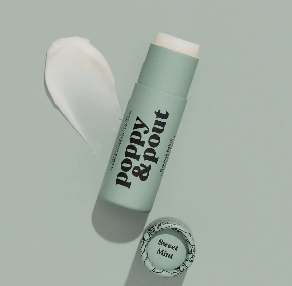 Poppy And Pout Lip Balm | sweet mint