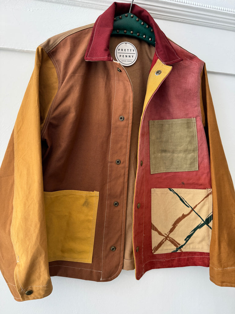 Handmade patchwork jacket