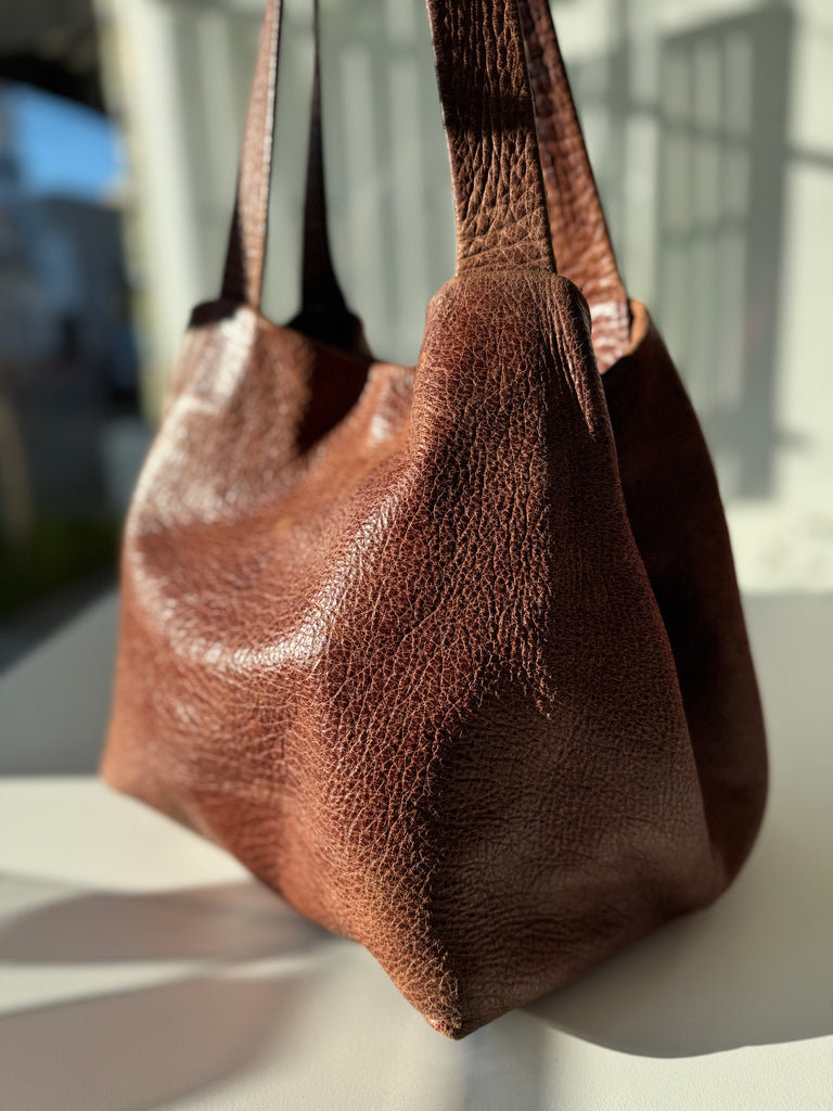 High quality Pebble leather purse