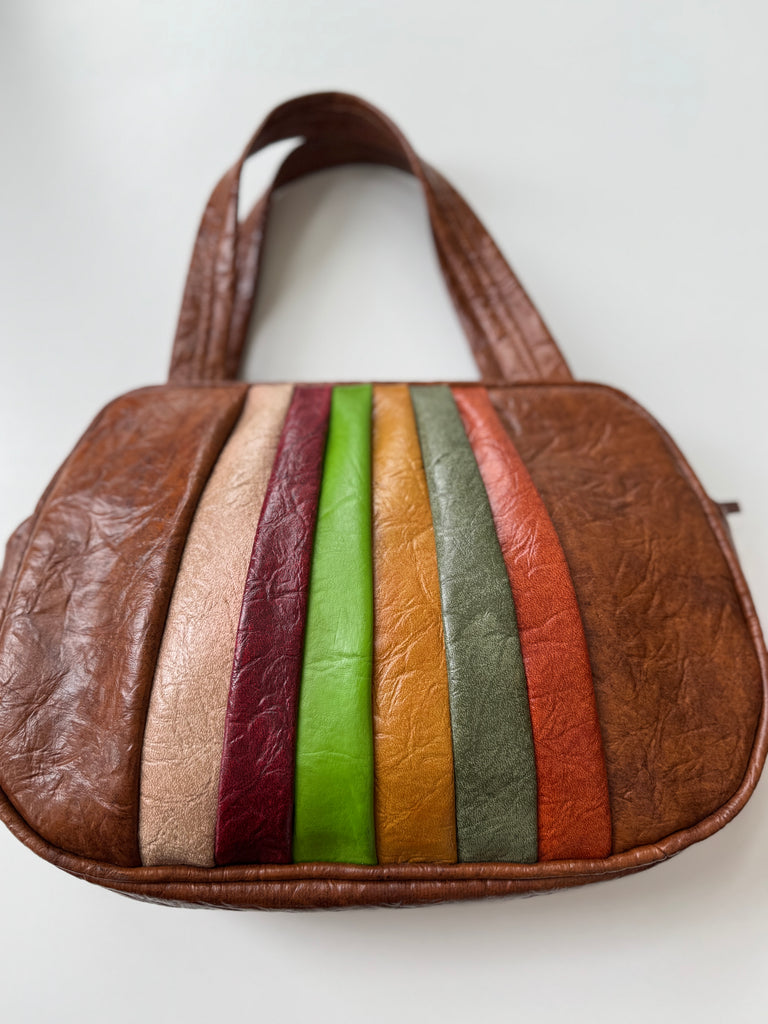Vintage vinyl purse