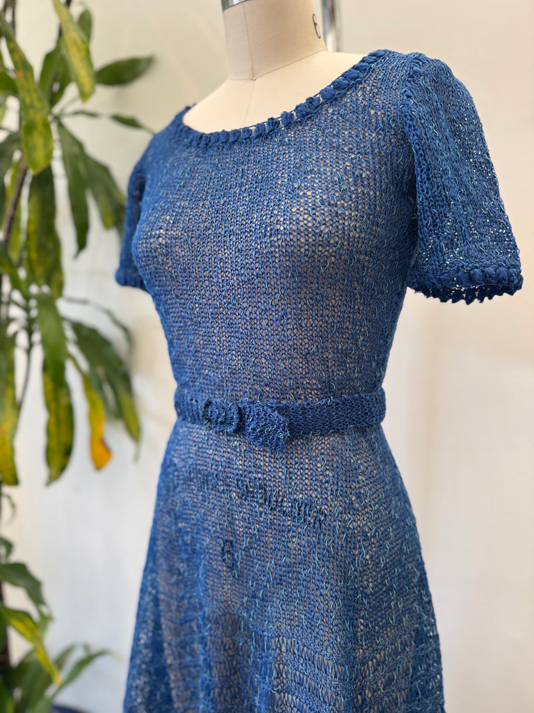 Vintage 1950’s hand knit dress