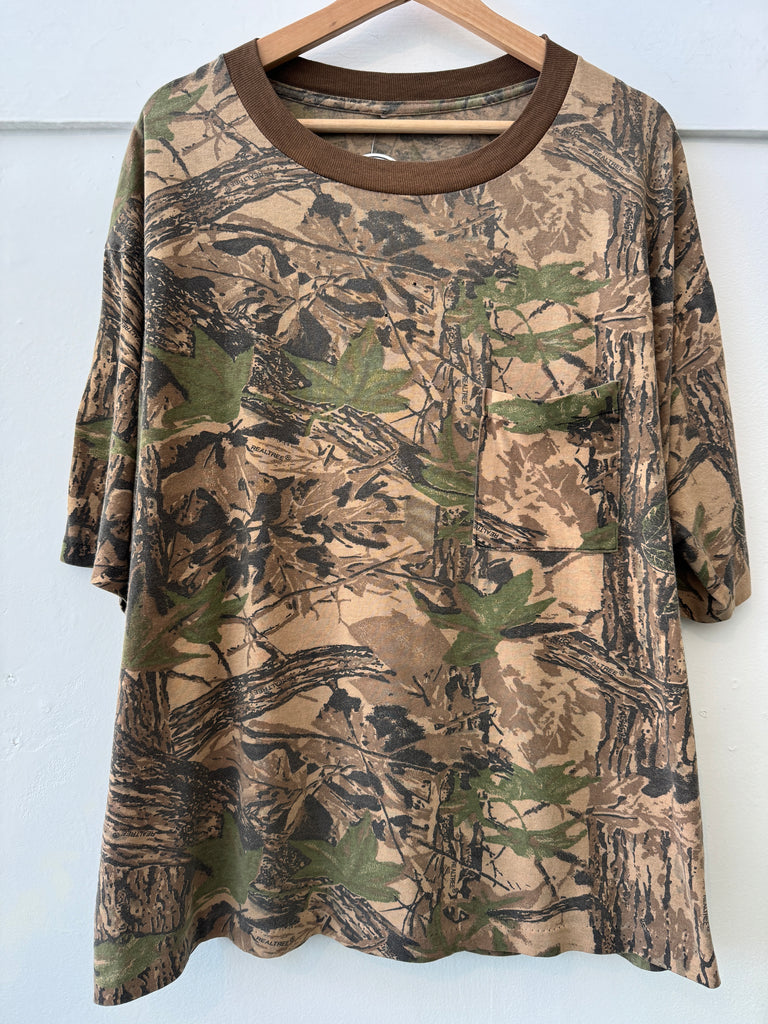 Vintage camo t shirt