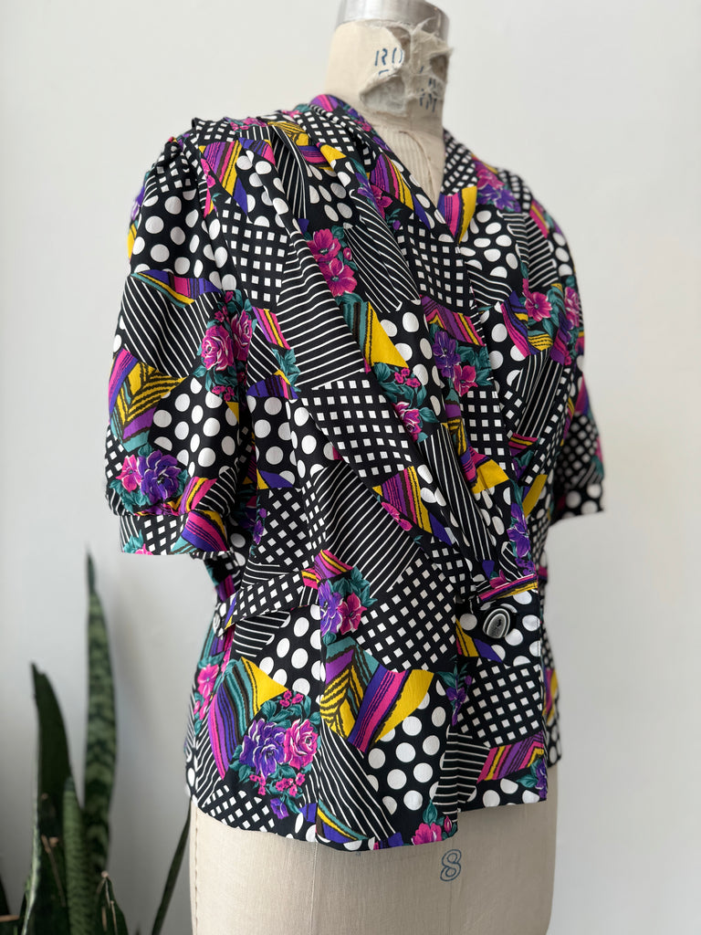 Vintage maximalist top