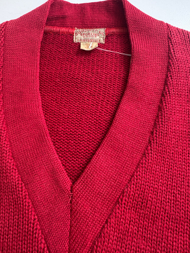 1930’s wool knit sweater