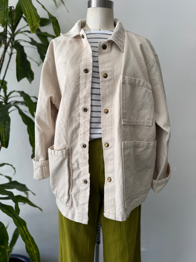 Handmade Canvas chore coat