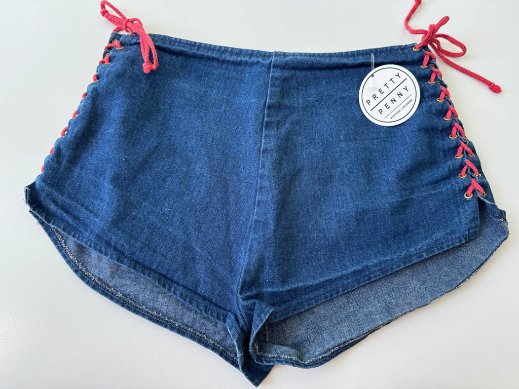 1970’s Frederick’s Of Hollywood denim shorts