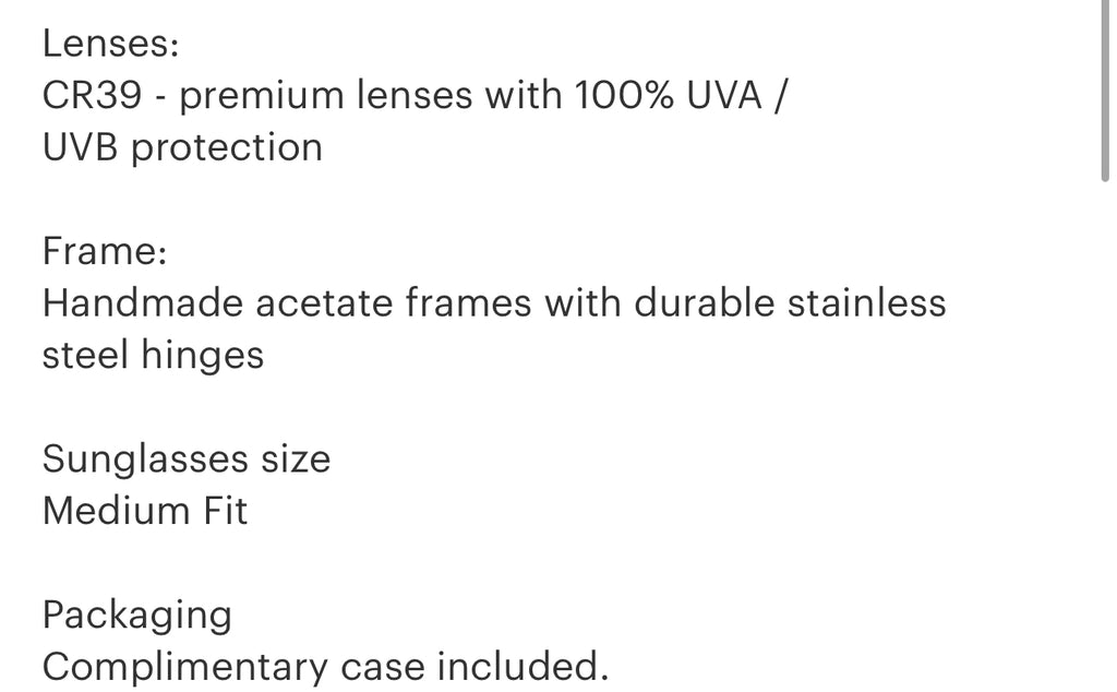 FREYRS Noa acetate rectangular sunglasses