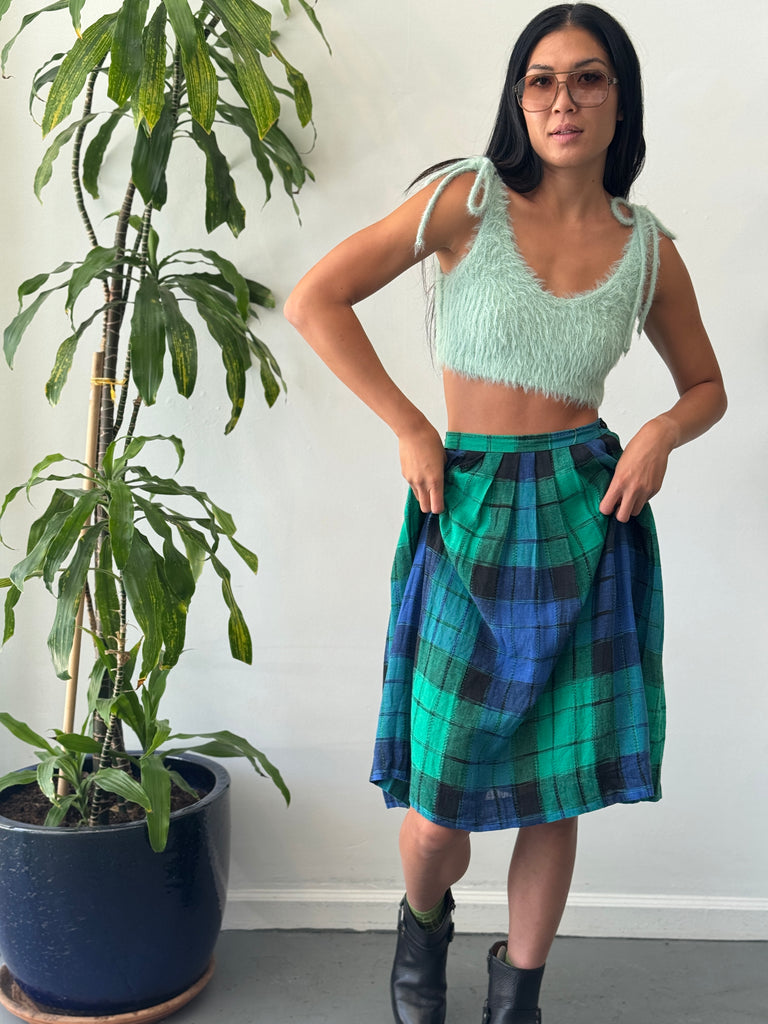 Soft textured tank shirt