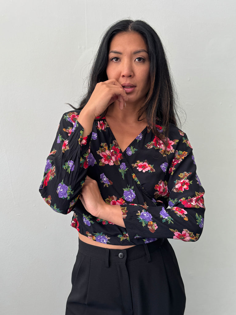Vintage floral top