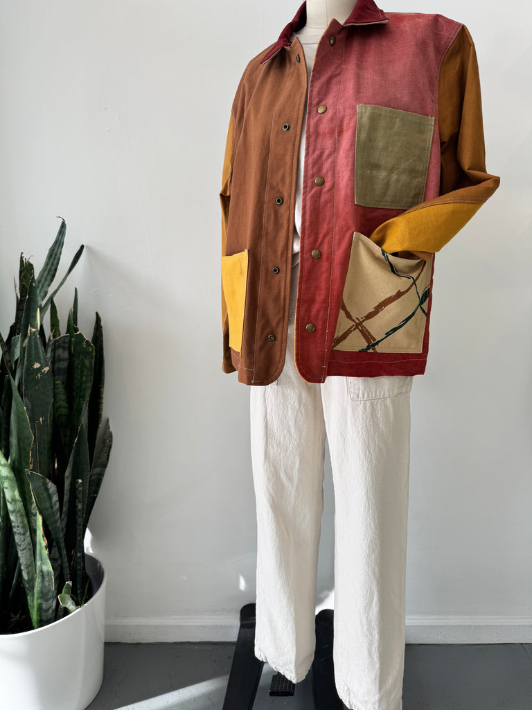Handmade patchwork jacket