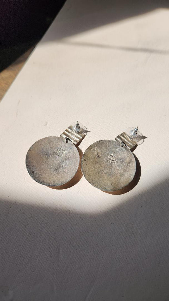 Vintage Sterling Silver TAXCO Mexico earrings