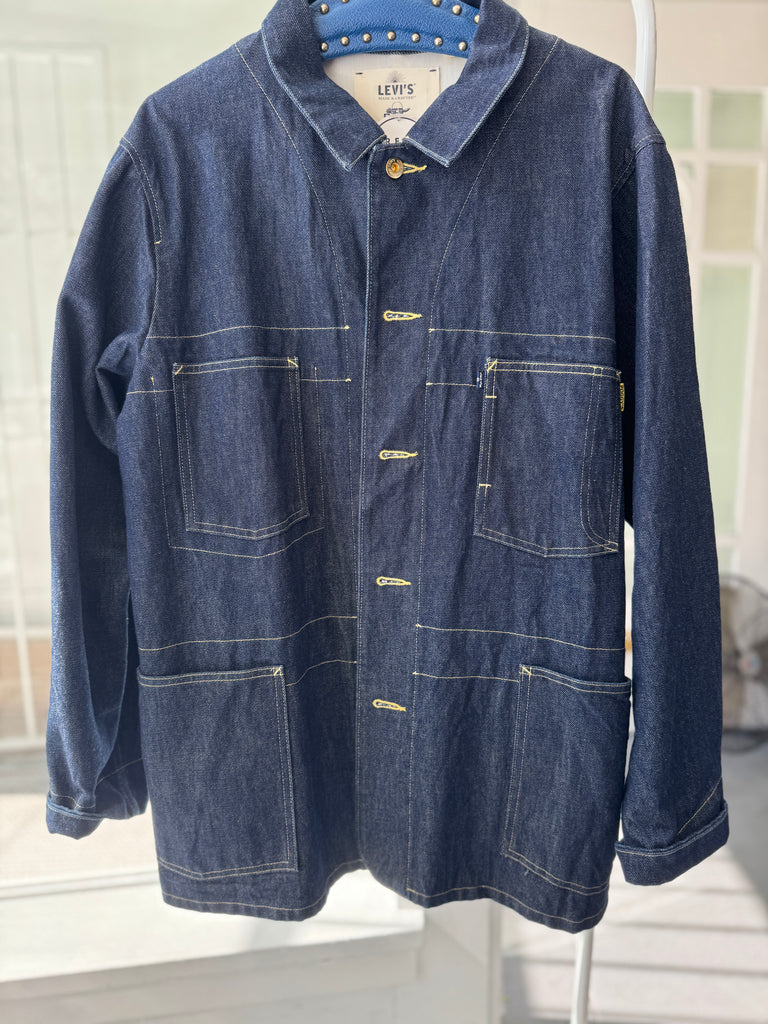 Levi’s made & Crafted made in Japan raw denim chore coat