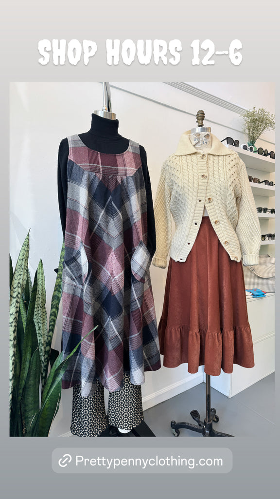 Vintage plaid Dress