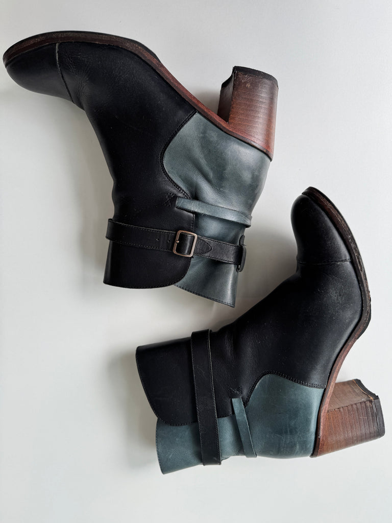 Samantha Pleet Wolverine leather boots 9.5