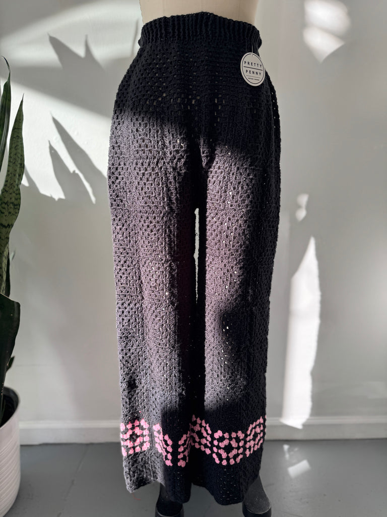 Handmade crochet pants