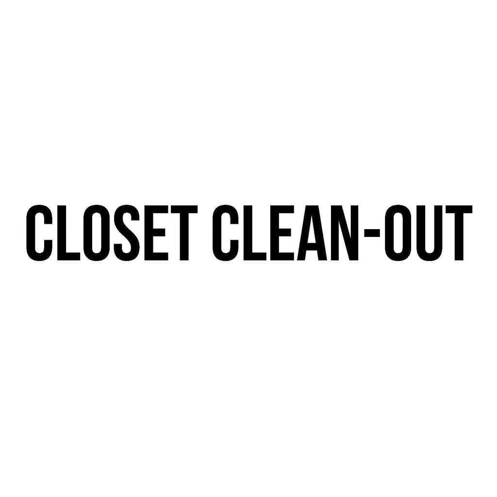 Closet Clean-Out