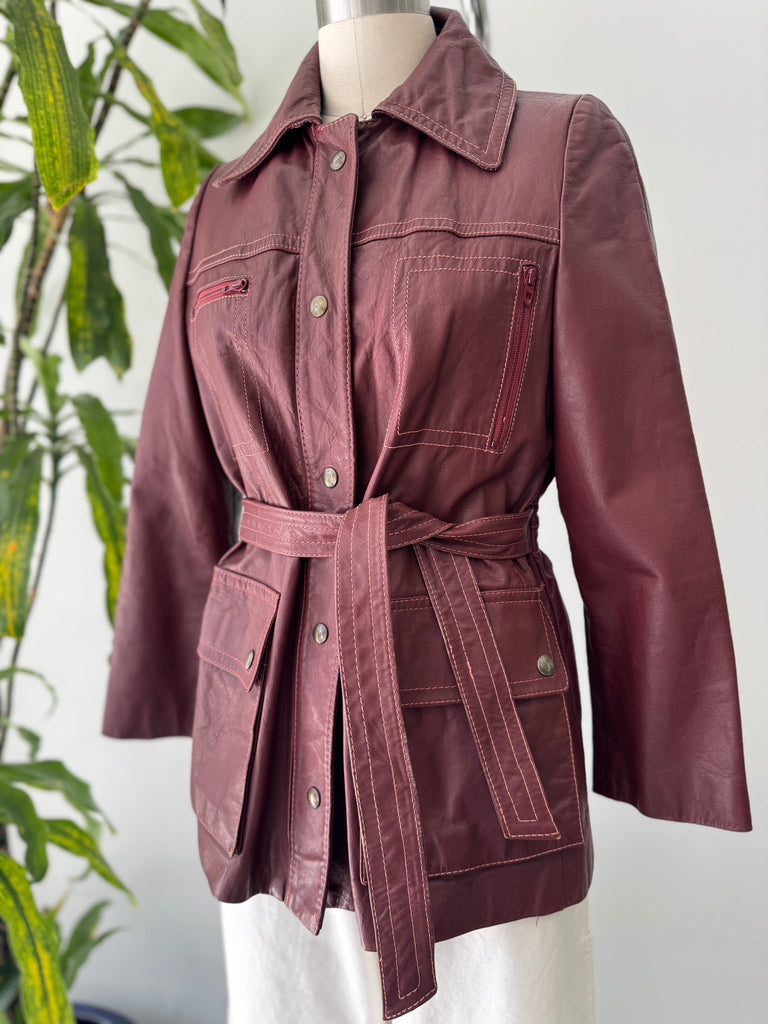 1970’s leather jacket