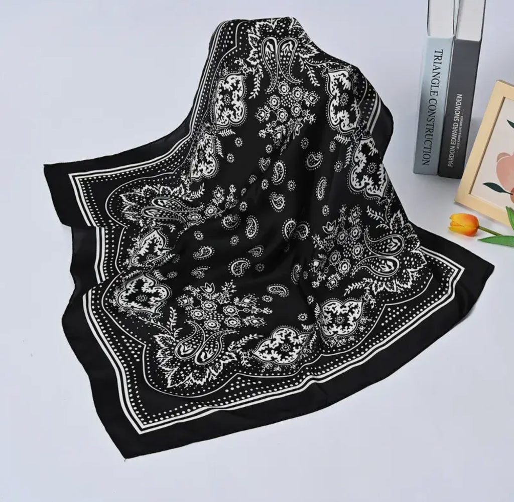 Soft lightweight bandana scarves