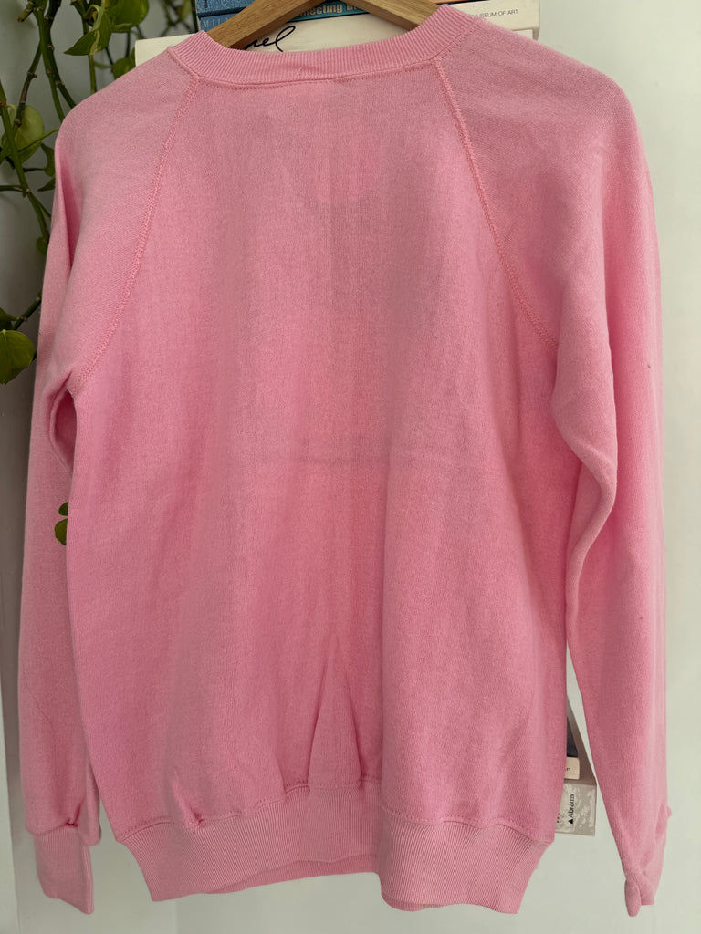 Faux on vintage raglan sweatshirt