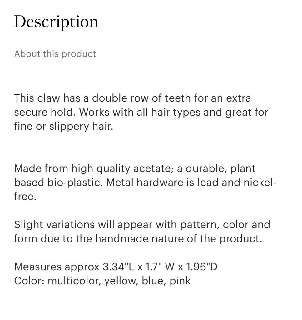 Chunks jojo claw in sherbet jelly